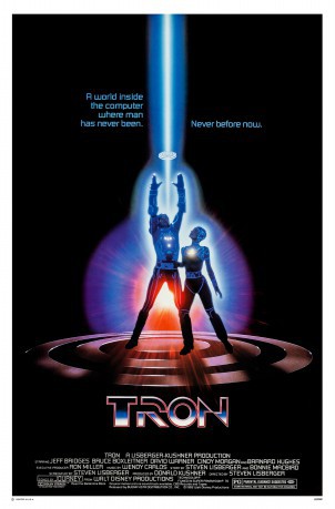 poster Tron -1  (1982)