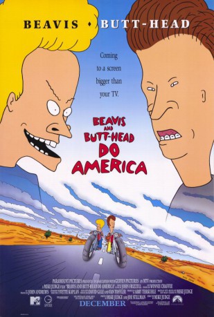 poster Beavis and Butt-Head Do America -B3  (1996)