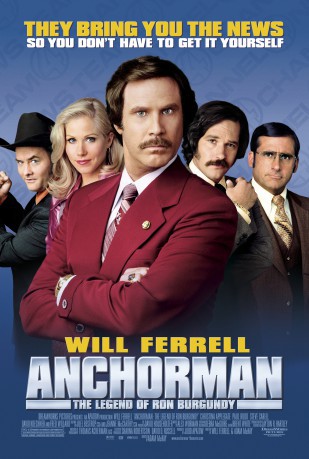 poster Anchorman: The Legend of Ron Burgundy -B3  (2004)