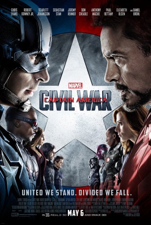 poster Captain America: Civil War -BR1  (2016)