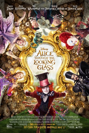 poster Alice Through the Looking Glass -BR1  (2016)