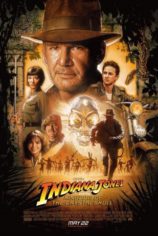 poster Indiana Jones and the Kingdom of the Crystal Skull -3  (2008)