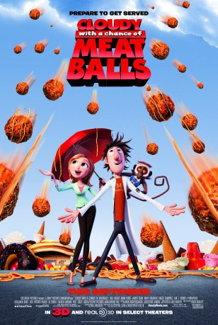 poster Cloudy with a Chance of Meatballs -BR2  (2009)